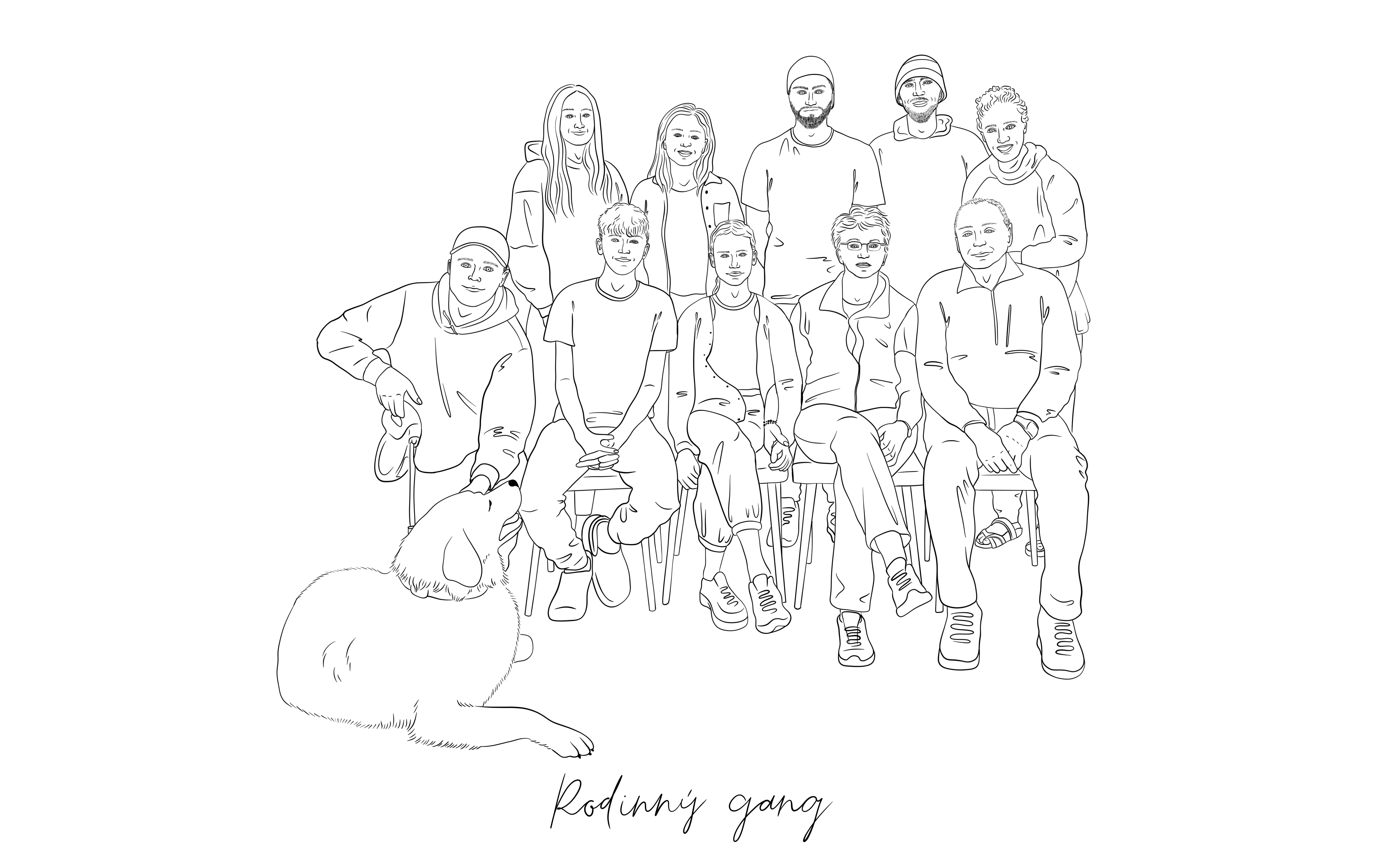 ilustracae na míru gang